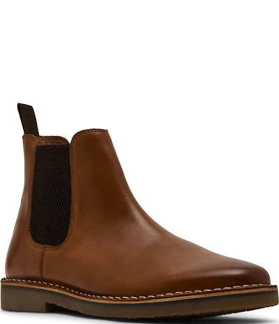Steve Madden Men's Hatford Leather Chelsea Boots