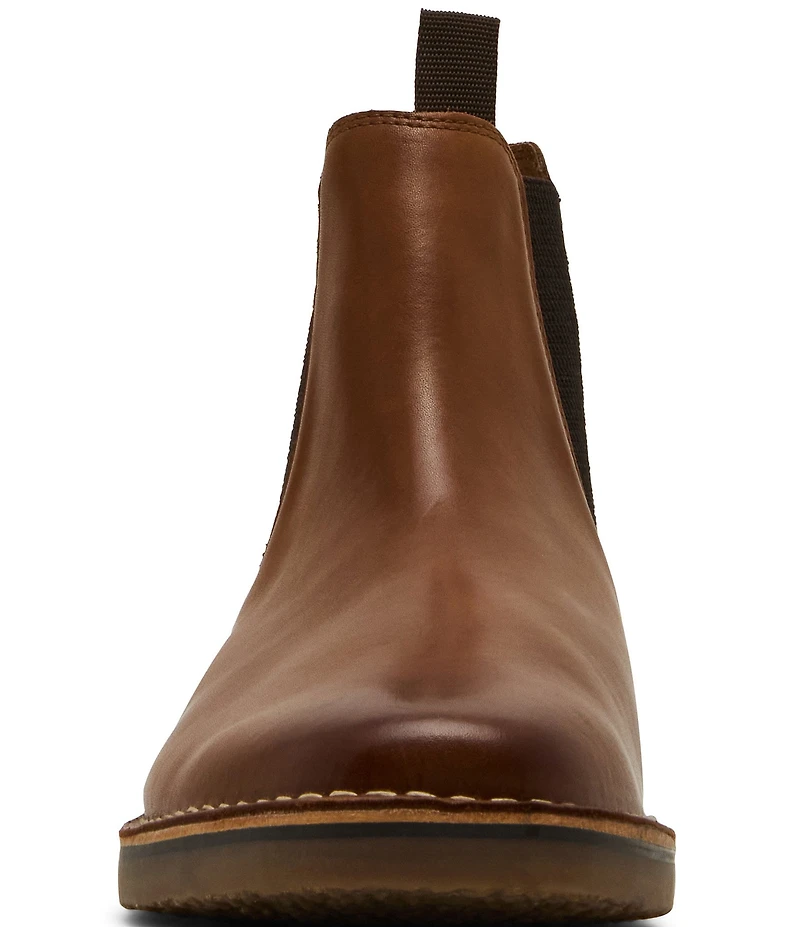 Steve Madden Men's Hatford Leather Chelsea Boots