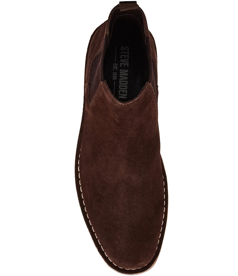 Steve Madden Men's Hatford Suede Chelsea Boots
