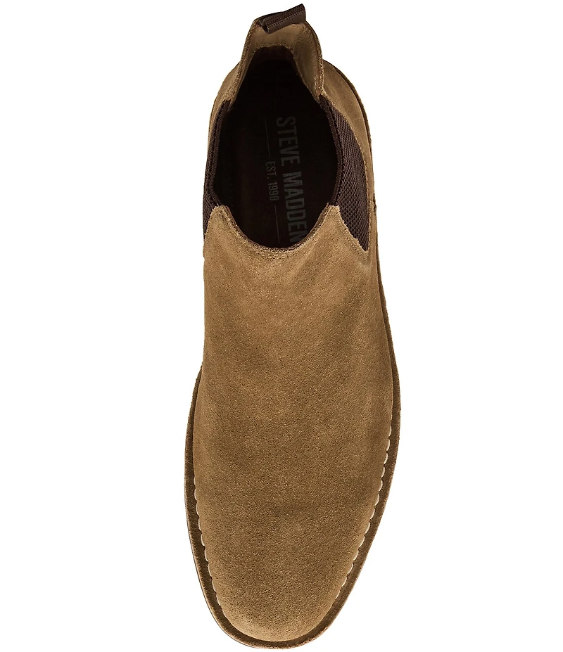 Steve Madden Men's Hatford Suede Chelsea Boots
