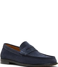 Steve Madden Men's Hettick Suede Penny Loafers