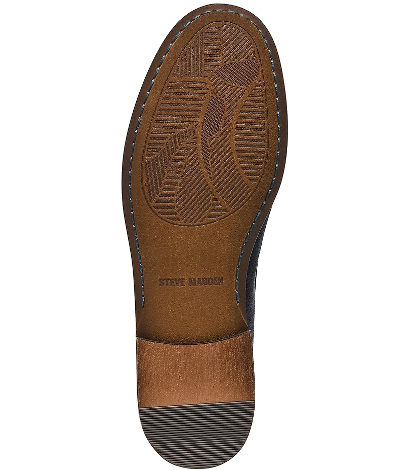 Steve Madden Men's Hettick Suede Penny Loafers