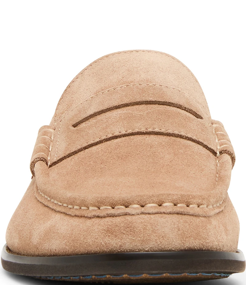 Steve Madden Men's Hettick Suede Penny Loafers