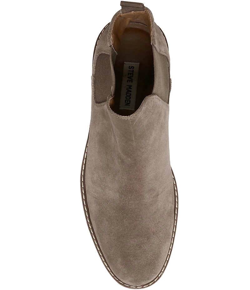 Steve Madden Men's Highline Suede Chelsea Boots