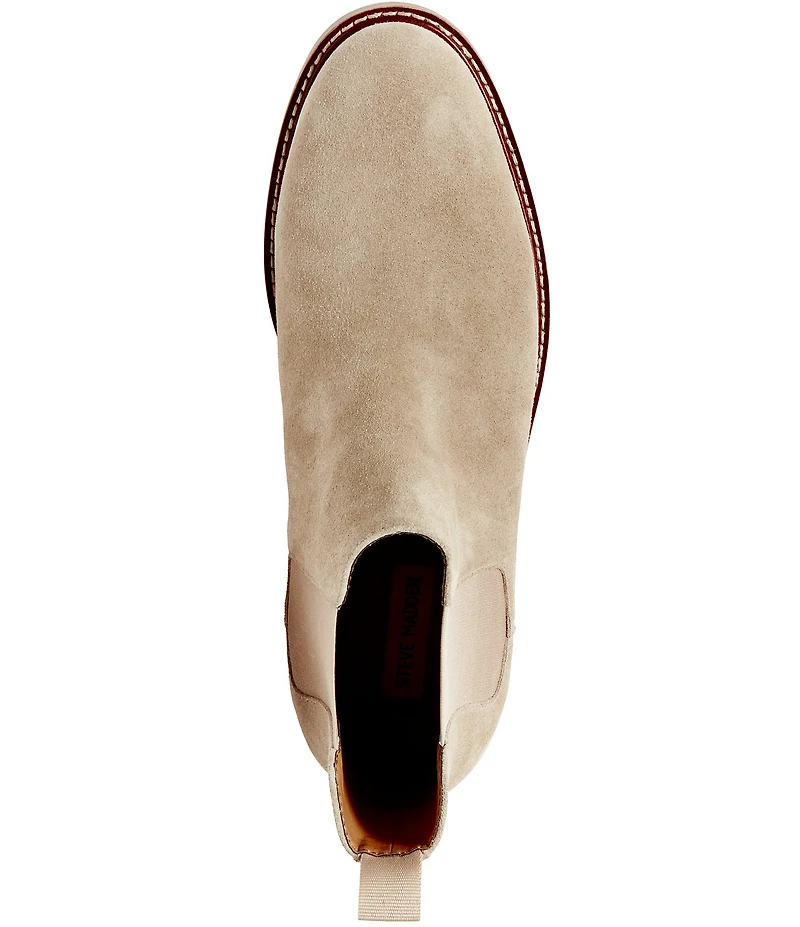 Steve Madden Men's Highline Suede Chelsea Boots