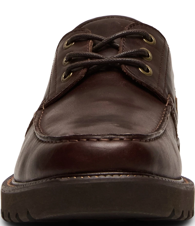Steve Madden Men's Hobson Leather Boat Shoes