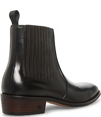 Steve Madden Men's Huston Leather Chelsea Dress Boots