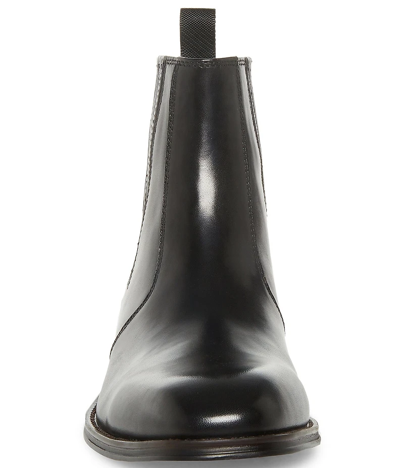 Steve Madden Men's Huston Leather Chelsea Dress Boots