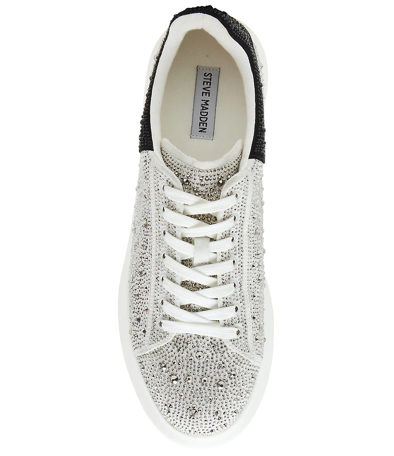 Steve Madden Men's Icebox Rhinestone Embellished Low-Top Sneakers