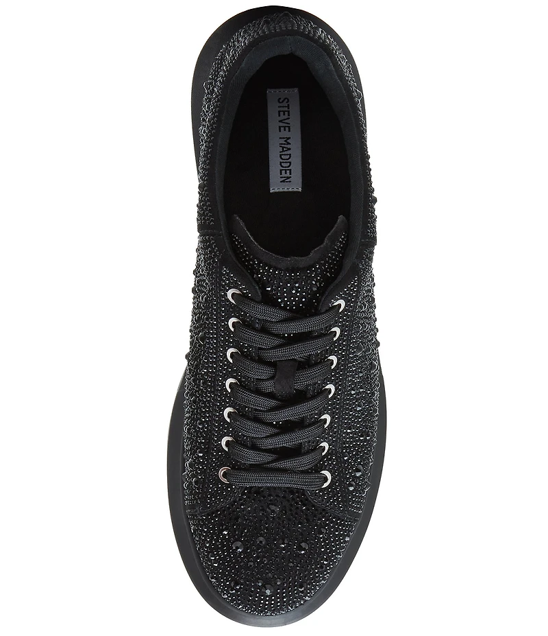 Steve Madden Men's Icebox Rhinestone Embellished Low-Top Sneakers