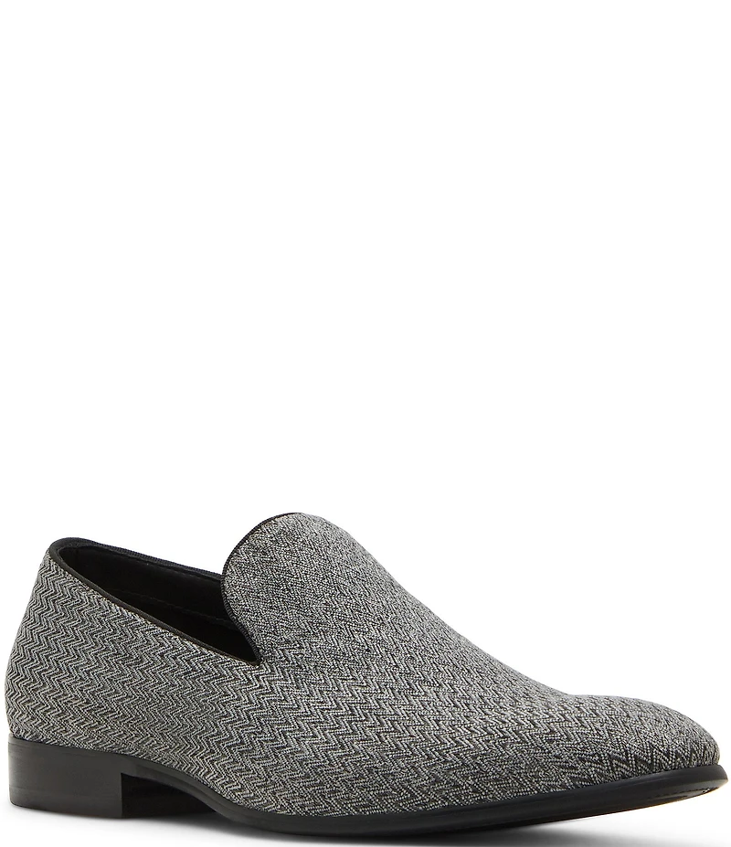Steve Madden Men's Jarontey Textile Slip On Dress Loafers