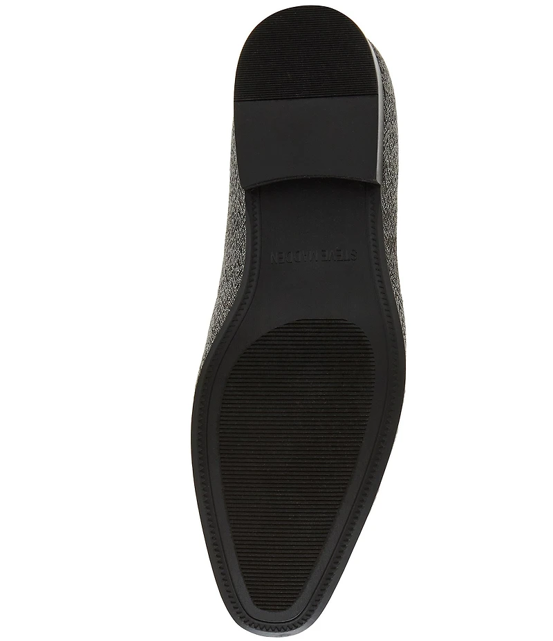 Steve Madden Men's Jarontey Textile Slip On Dress Loafers