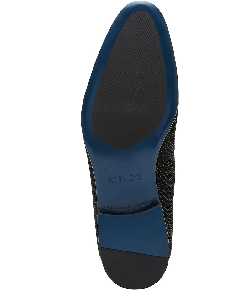 Steve Madden Men's Jonty Leather Slip On Dress Loafers