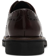 Steve Madden Men's Kasaan Wingtip Leather Oxfords