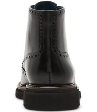 Steve Madden Men's Kierson Wingtip Leather Boots