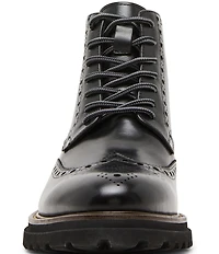 Steve Madden Men's Kierson Wingtip Leather Boots