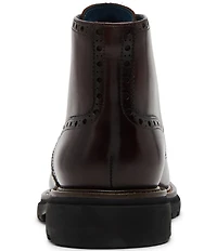 Steve Madden Men's Kierson Wingtip Leather Boots