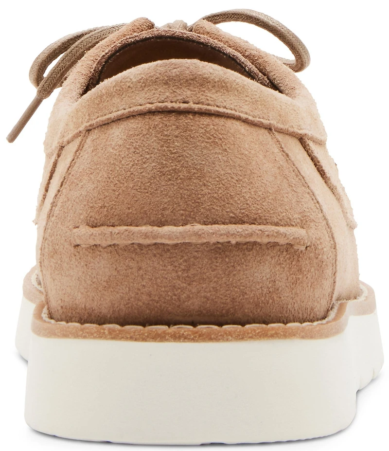 Steve Madden Men's Kolt Suede Lace Up Boat Shoes