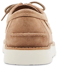 Steve Madden Men's Kolt Suede Lace Up Boat Shoes