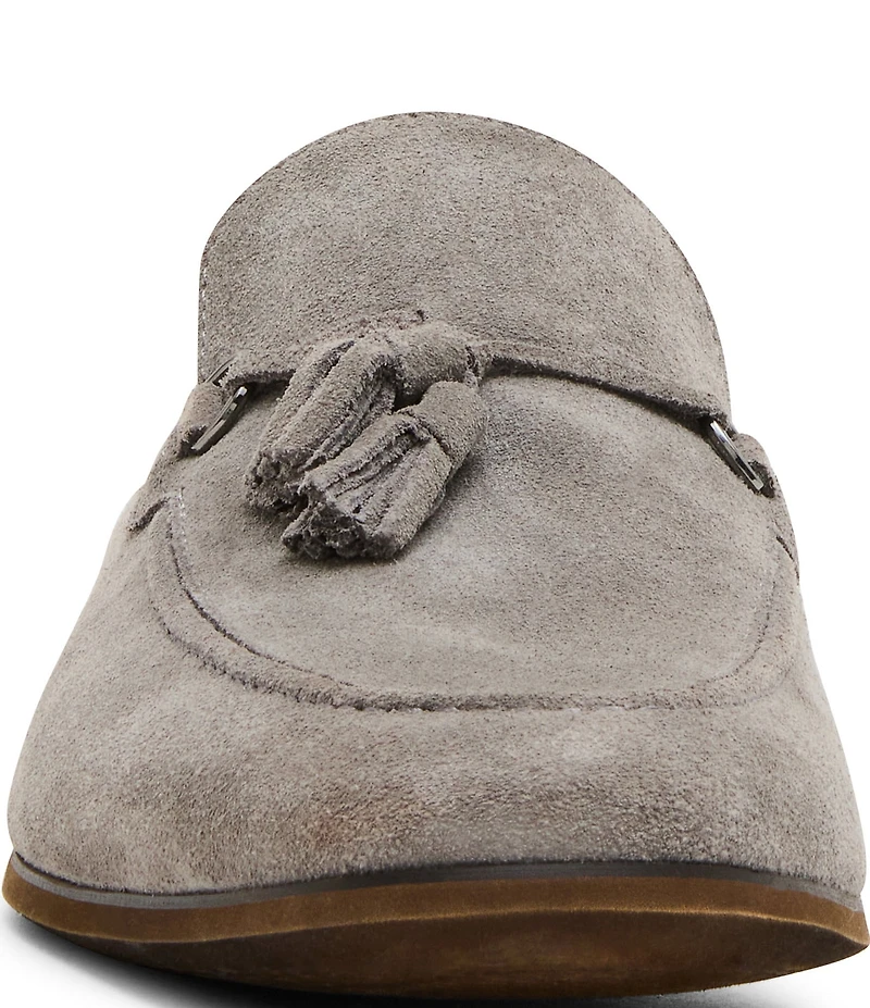 Steve Madden Men's Lachlan Suede Tassel Dress Loafers