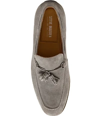 Steve Madden Men's Lachlan Suede Tassel Dress Loafers