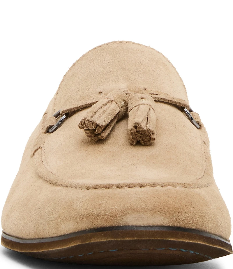 Steve Madden Men's Lachlan Suede Tassel Dress Loafers
