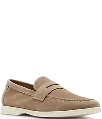 Steve Madden Men's Laguna Suede Slip On Penny Loafers
