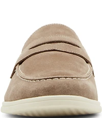 Steve Madden Men's Laguna Suede Slip On Penny Loafers