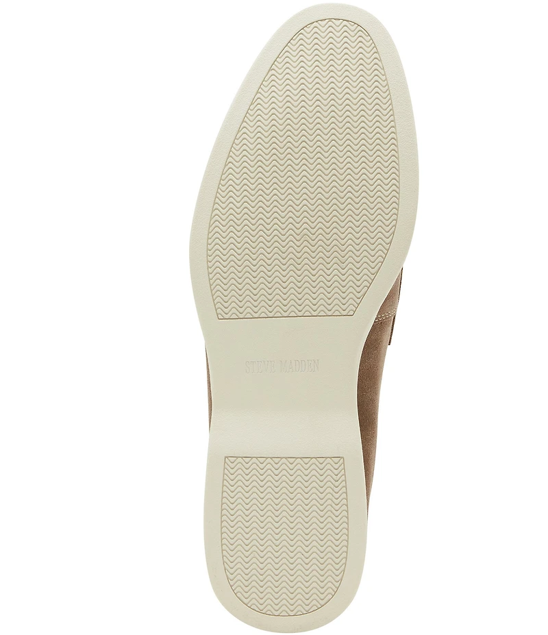 Steve Madden Men's Laguna Suede Slip On Penny Loafers