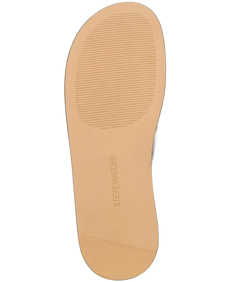 Steve Madden Men's Levvy Leather Slide Sandals