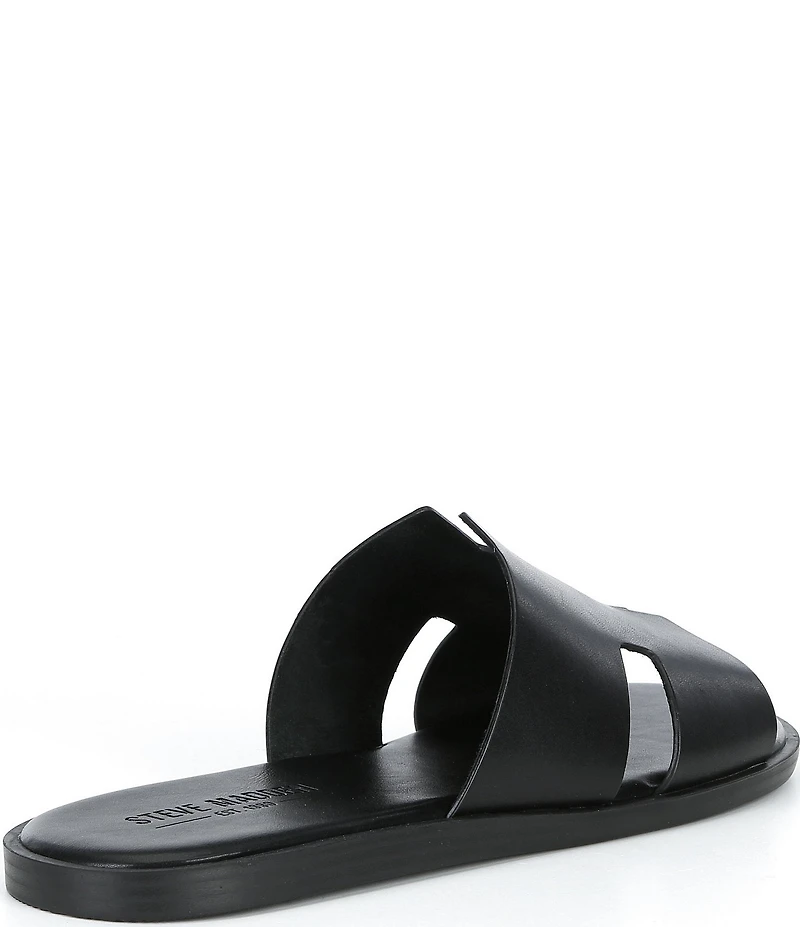 Steve Madden Men's Levvy Leather Slide Sandals