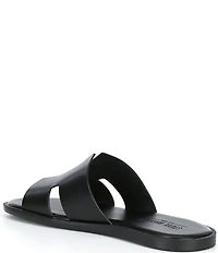 Steve Madden Men's Levvy Leather Slide Sandals