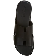 Steve Madden Men's Levvy Leather Slide Sandals