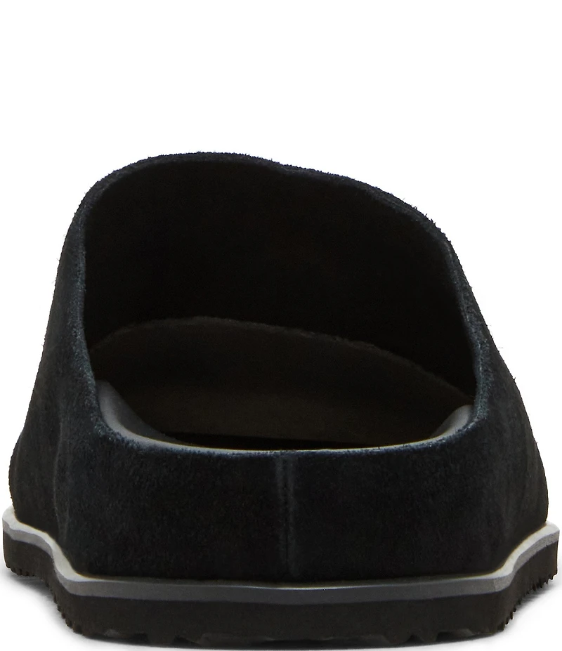 Steve Madden Men's Luis Suede Slip On Mules