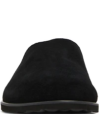 Steve Madden Men's Luis Suede Slip On Mules