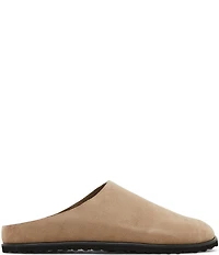 Steve Madden Men's Luis Suede Slip On Mules