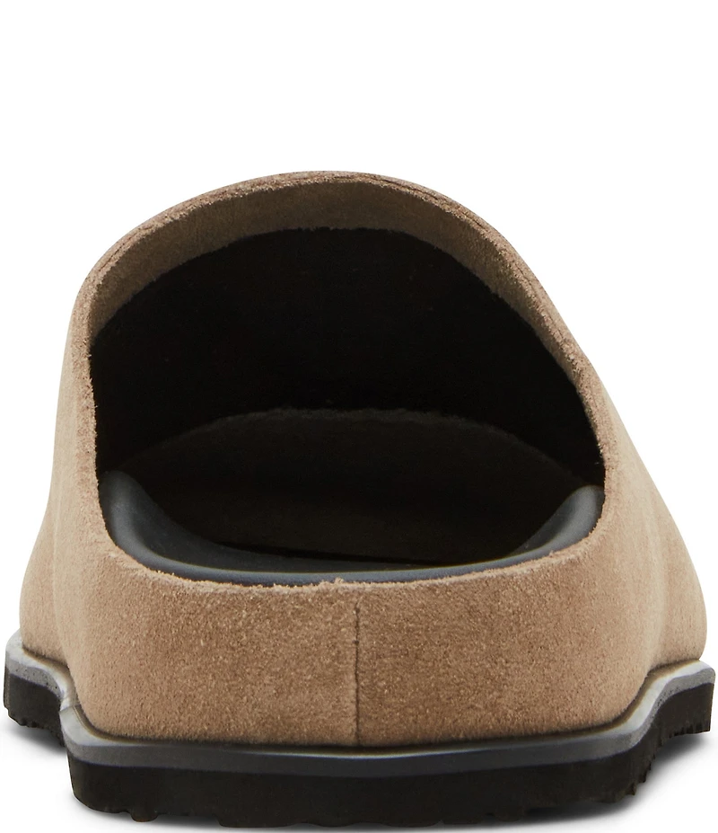 Steve Madden Men's Luis Suede Slip On Mules