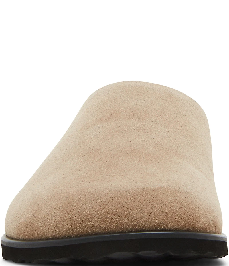 Steve Madden Men's Luis Suede Slip On Mules