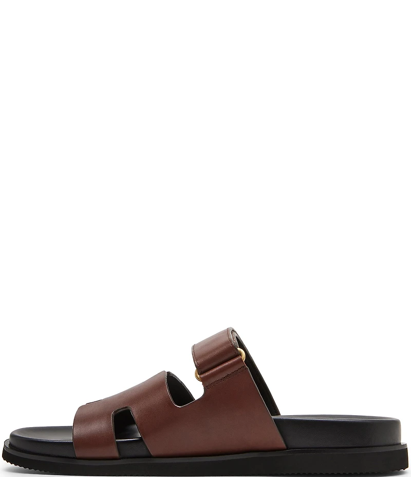 Steve Madden Men's Maiven Leather Slide Sandals