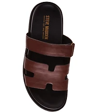 Steve Madden Men's Maiven Leather Slide Sandals