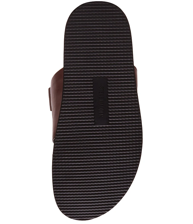 Steve Madden Men's Maiven Leather Slide Sandals