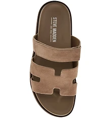 Steve Madden Men's Maiven Suede Slide Sandals