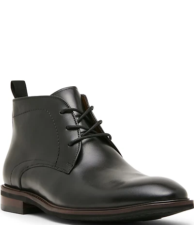 Steve Madden Men's Meeker Leather Chukka Boots