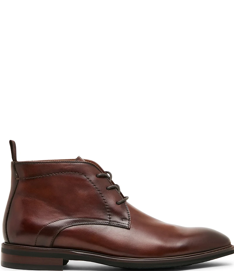 Steve Madden Men's Meeker Leather Chukka Boots