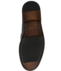 Steve Madden Men's Natan Leather Calf Hair Penny Loafers