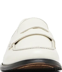 Steve Madden Men's Natan Leather Contrast Stitch Penny Loafers