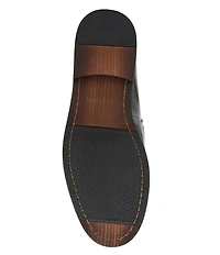 Steve Madden Men's Natan Leather Contrast Stitch Penny Loafers