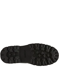 Steve Madden Men's Naxos Leather Bit Buckle Lug Loafers
