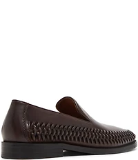 Steve Madden Men's Newbury Woven Side Detail Slip On Loafers