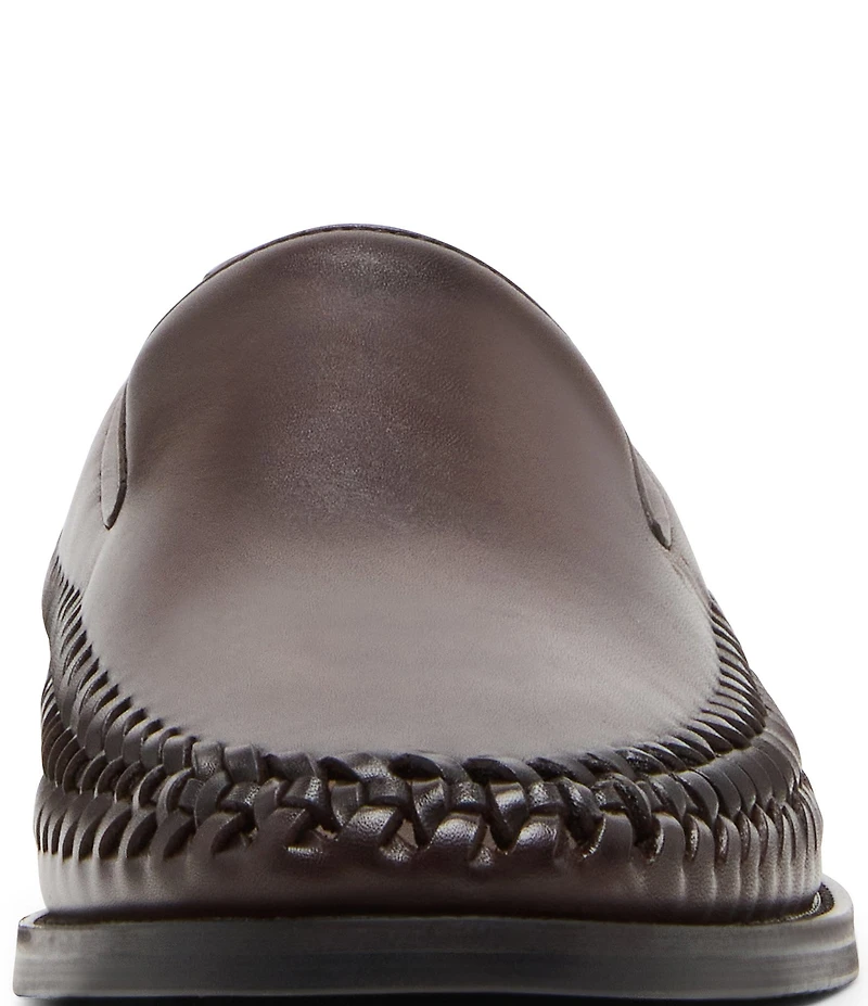 Steve Madden Men's Newbury Woven Side Detail Slip On Loafers